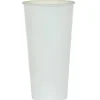 Kufle Kubki duże papierowe białe 500ml 6 szt.