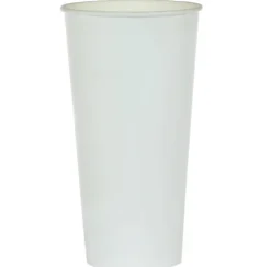 Kufle Kubki duże papierowe białe 500ml 6 szt.