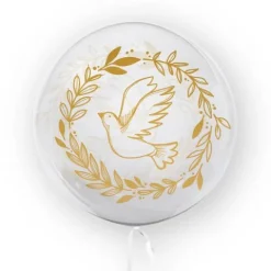 Kula transparentna balon foliowy Bubble 45 cm - Gołąbek