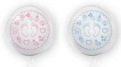Kula transparentna balon foliowy Bubble 45 cm - Baby Shower
