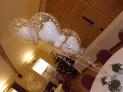 Kula transparentny Bubble Deco balon Qualatex 24''