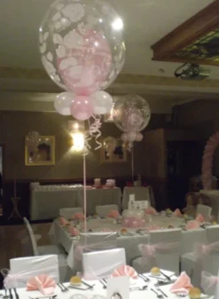 Kula transparentny Bubble Deco balon Qualatex 20''
