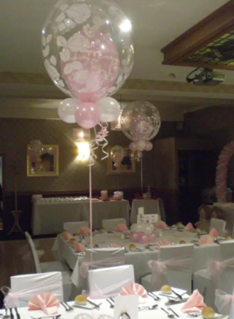 Kula transparentny Bubble Deco balon Qualatex 20''