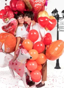 Kupidyn Love balon foliowy 82x99 cm