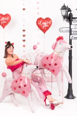 Kupidyn Love balon foliowy 82x99 cm