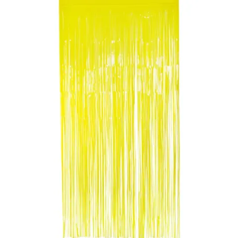 Kurtyna Party wisząca ŻÓŁTY NEON 100 x 200 cm