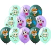 LABUBU balony gumowe z nadrukiem 12 szt. mix
