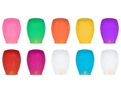 Lampion latajacy kolorowy mix 37x53x95 cm 1 szt.
