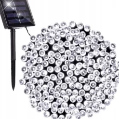 Lampki choinkowe solarne zewnętrzne 200 LED