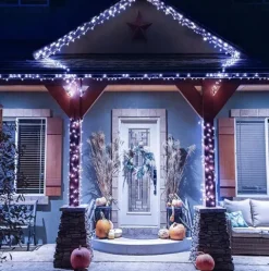 Lampki choinkowe solarne zewnętrzne 200 LED