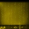 Lampki LED kurtyna druciki 3x3 m ciepły biały 300 LED