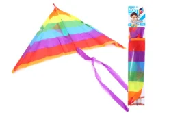 Latawiec edu&fun tęczowy bambusowy stelaż 66 cm