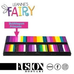 Leanne's Fairy Collection - Petal Palette Paleta Farby do twarzy i ciała FUSION