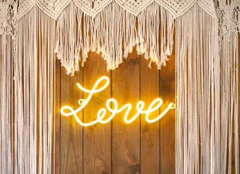 Ledon napis LEDowy NEON - Love biały 61 cm