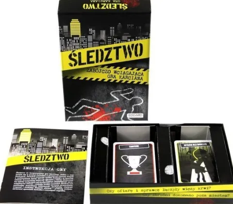 ŚLEDZTWO - KRYMINALNA GRA KARCIANA