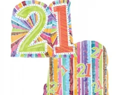 LICZBA 21'' balon foliowy