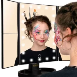 Lusterko kosmetyczne LED facepainting makijaż PXP