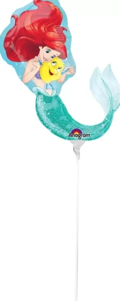 Mała Syrenka Ariel balon foliowy 30cm