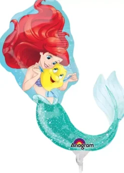 Mała Syrenka Ariel balon foliowy 30cm