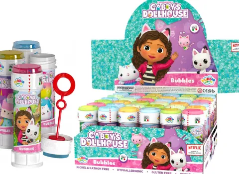 Małe bańki mydlane 60 ml Koci Domek Gabi