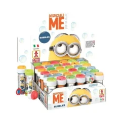 Małe bańki mydlane 60 ml Minionki