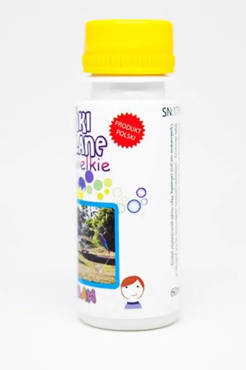 Małe bańki mydlane 60 ml TUBAN