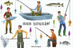 Magnes dla wędkarza "mam branie!"