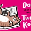 Magnes z kotkiem "Dom jest Tam gdzie Twój Kot"
