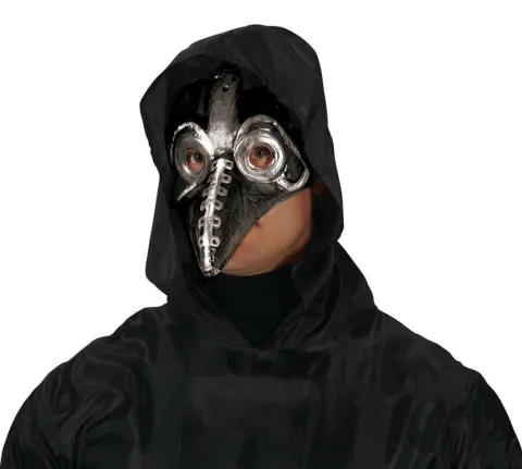 Maska "Doktor Plagi" halloween czarna
