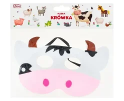 Maska filcowa Krówka