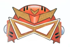 Maska papierowa z brokatem ROBOT 2 szt.