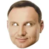 Maska papierowa Znana Twarz - Andrzej Duda