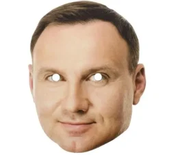 Maska papierowa Znana Twarz - Andrzej Duda