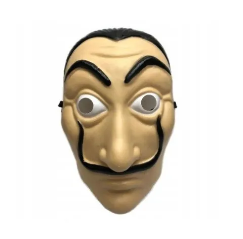 Maska Salvador Dali "Dom z papieru"