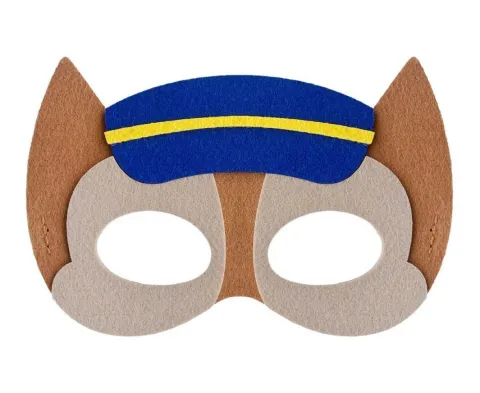 Maska filcowa Piesek jak Psi Patrol Chase