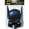 Maski papierowe Batman 8 szt.