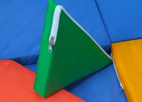 Mata animacyjna materac GIANT PUZZLE tangram 1m