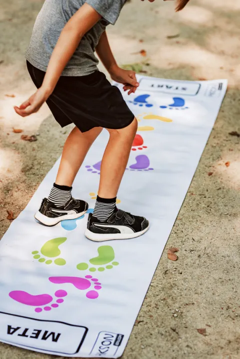 Mata Animacyjna Skaczące Stópki 45x200 cm