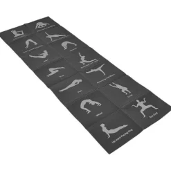Mata do Jogi składana 170x60x5 mm CZARNA