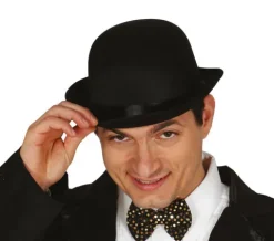 Melonik Czarny gładki magik gentelman