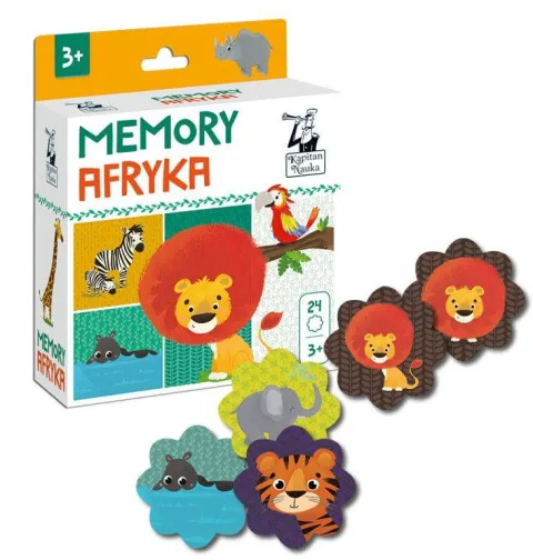 MEMORY AFRYKA GRA EDUKACYJNA KAPITAN NAUKA