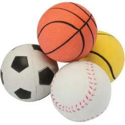 Miękka, sprężysta piłka sportowa piankowa 6 cm 1 sztuka