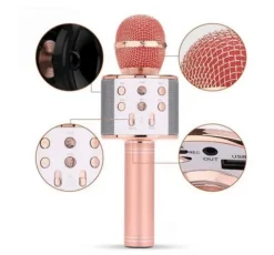 Mikrofon bezprzewodowy KARAOKE Bluetooth + głośnik