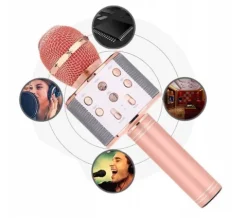 Mikrofon bezprzewodowy KARAOKE Bluetooth + głośnik