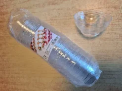 Miseczki na przekąski desery pucharki plastikowe 80ml 24 szt.