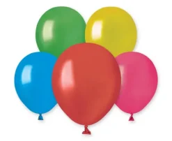 MIX Metallic 8 cali 100szt Gemar balony
