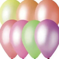 MIX NEONOWY 10 cali 100szt balony