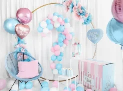 Mom to Be balon foliowy serce 35 cm Baby Shower