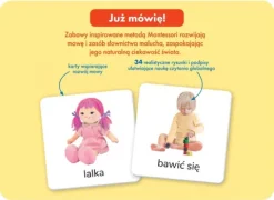 Montessori Pierwsze Słowa KARTY OBRAZKOWE 1-3