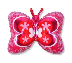 Motyl w kwatki balon foliowy 24''